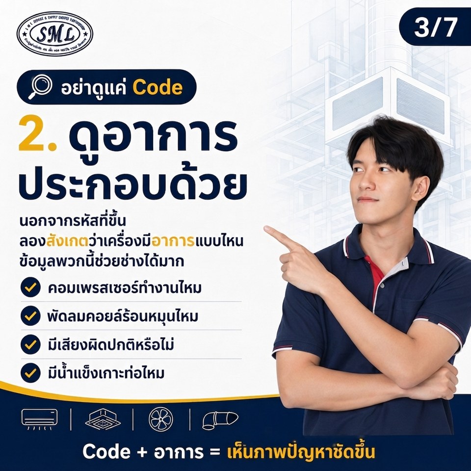 สิ่งสำคัญที่ต้องทำเมื่อพบ Error Code ของคอยล์ร้อน ภาพที่ 3